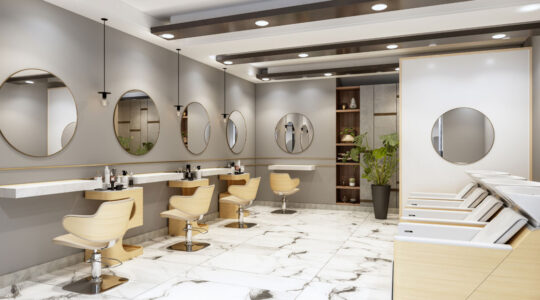 mobilier de coiffure